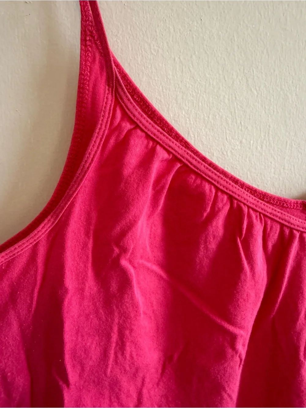 J. Crew Bright Pink Spaghetti Strap Camisole